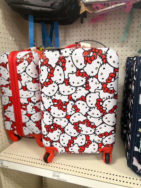 New Hello Kitty luggage 

Target finds, Target style, Target home, travel, Sanrio , suitcase 

#LTKhome #LTKtravel