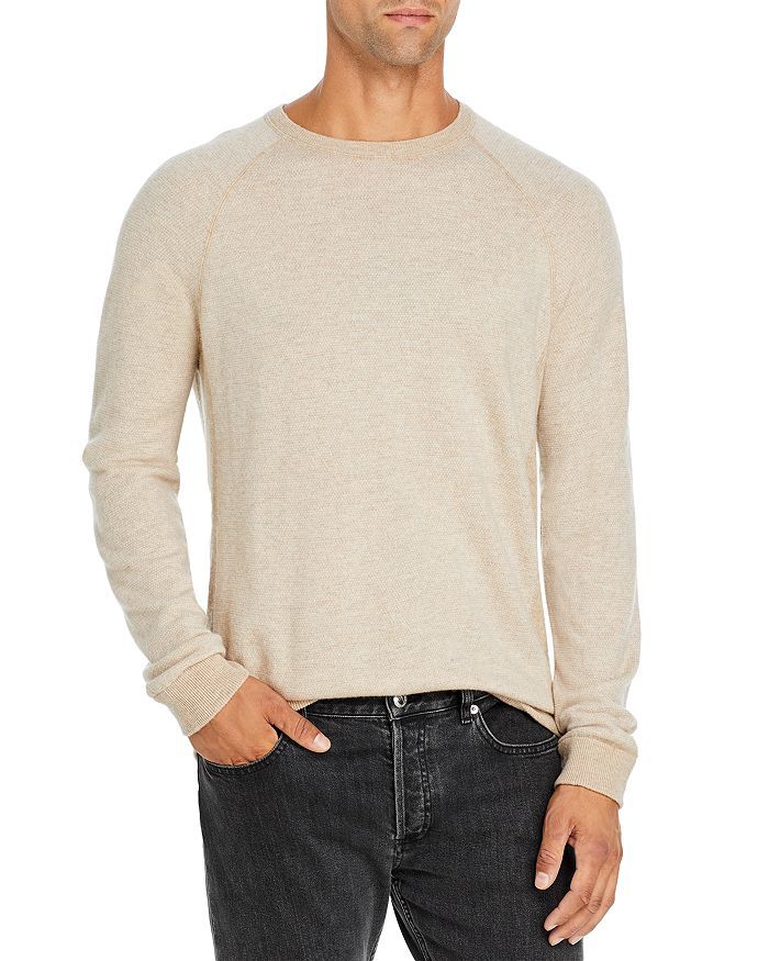 Bird's Eye Wool & Cashmere Crewneck Sweater | Bloomingdale's (US)