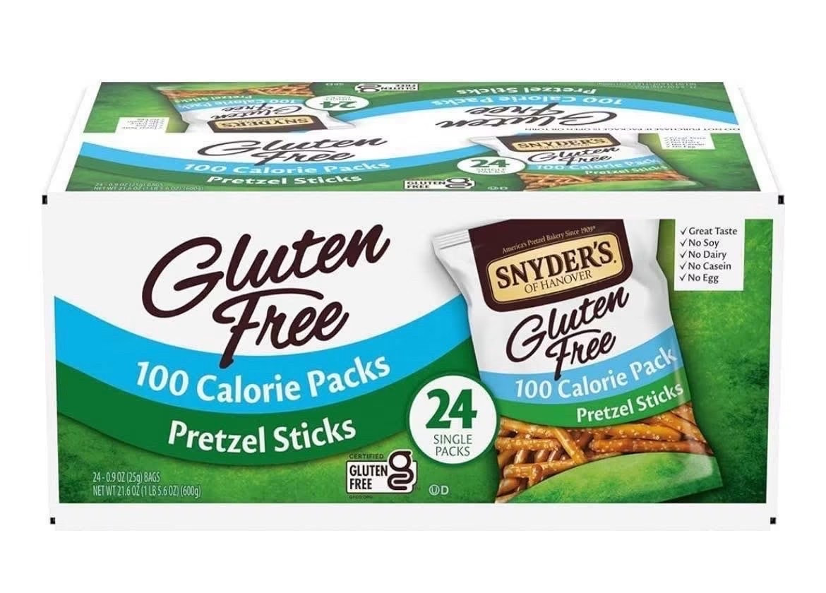 Very rare deal!!! If you ever eat gluten free or have people in your life who do, these are the BEST pretzels 🥨!!! The 24 pack is down to only $13.82 - normally $22! I recommend these over literally ANY pretzels, whether you eat gluten free or not, since they’re so crunchy and yummy 🙌🏻

#LTKfoodie #LTKSaleAlert #LTKHome