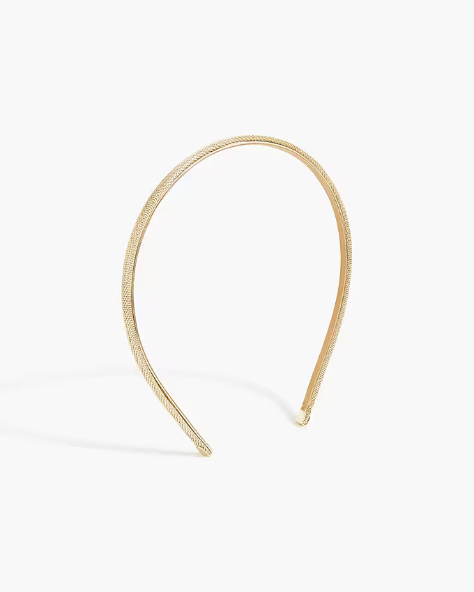 Gold headband | J.Crew Factory