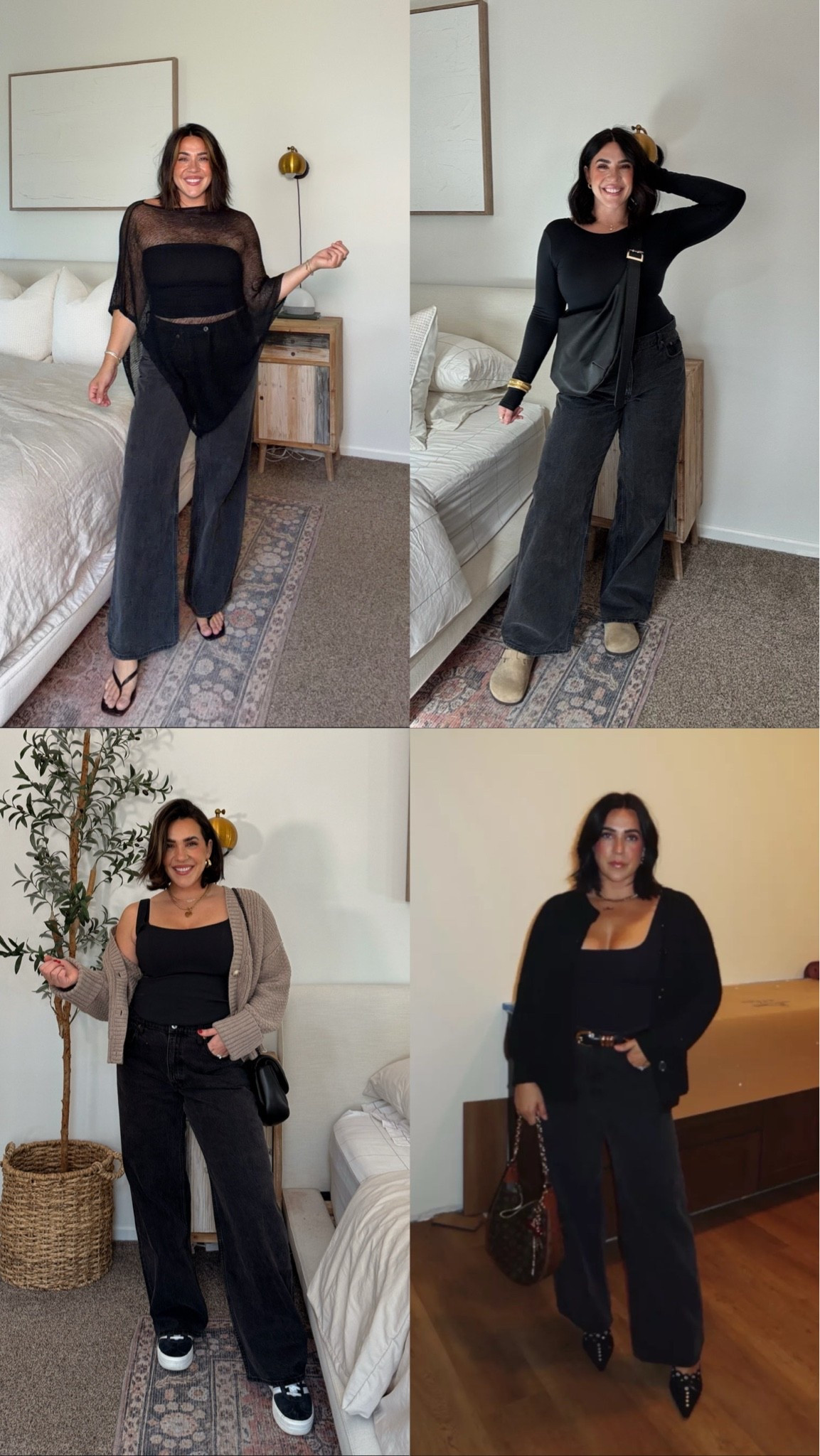 The iconic low rise loose denim from Abercrombie in washed black - my only pair of black jeans I own! Size 30R stack code: DENIMAF