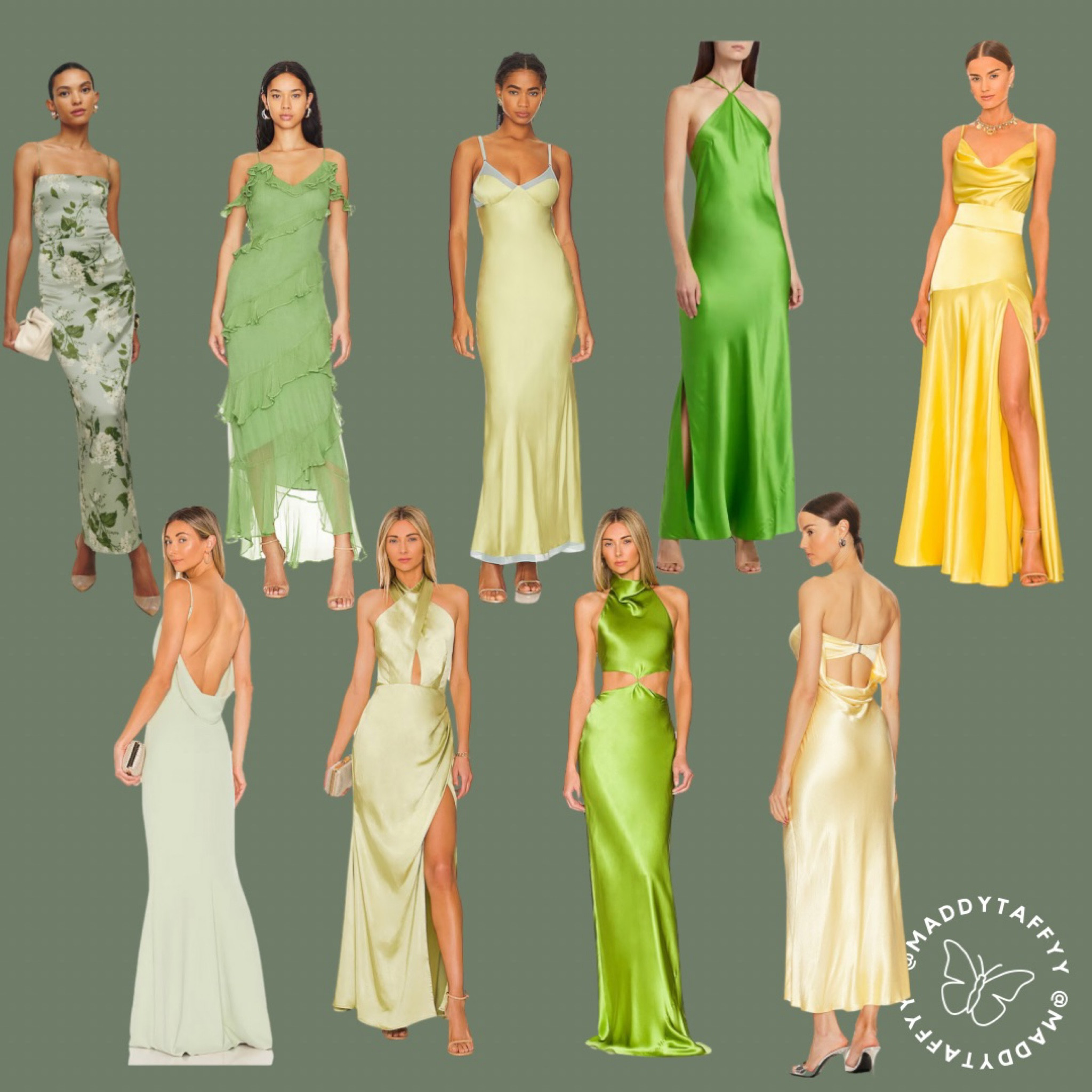 Green and yellow bridesmaids dress inspo💛

#LTKparties #LTKstyletip #LTKMostLoved