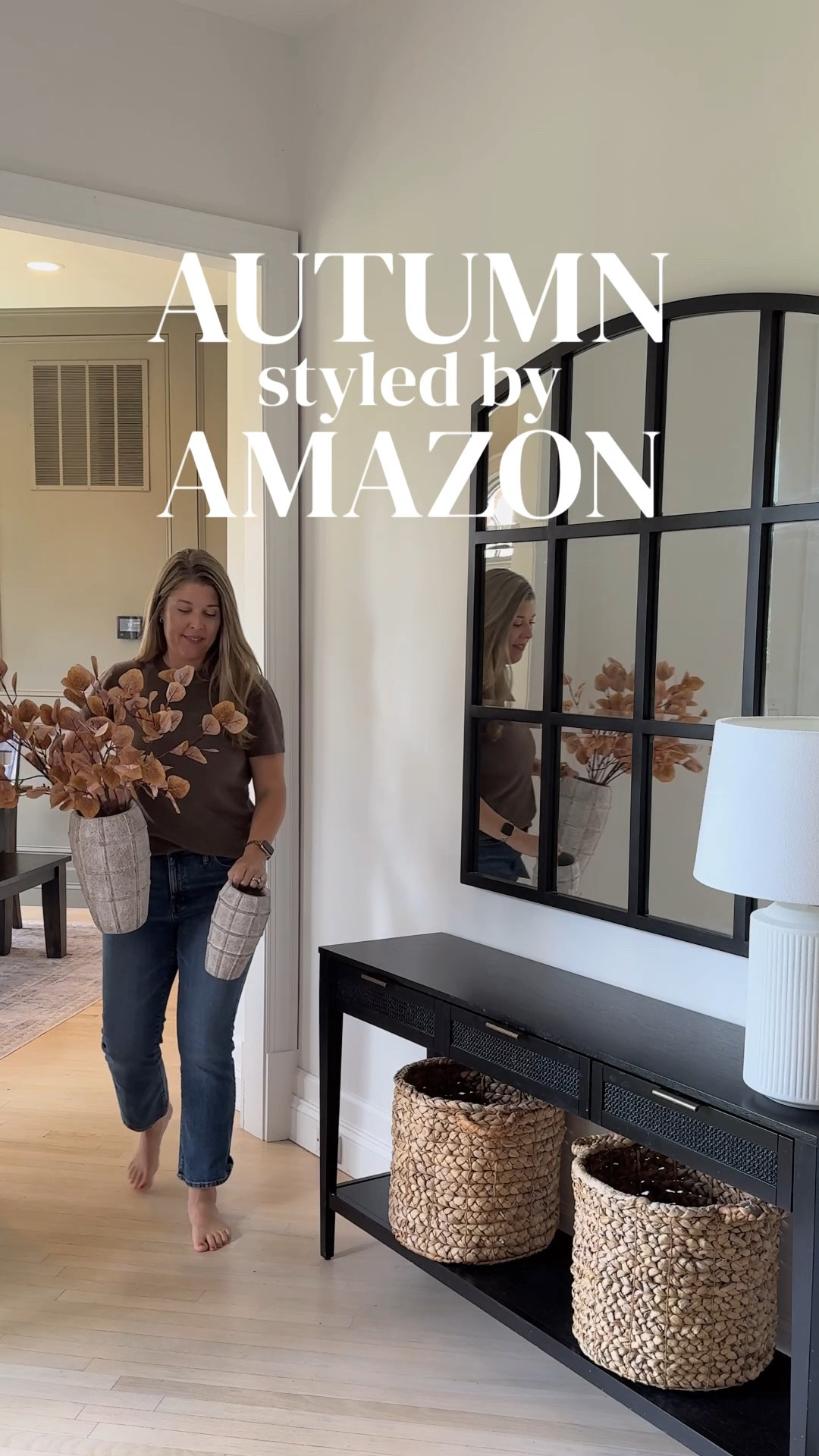 Fall decor from Amazon styled on our console table! 

#LTKHome #LTKSeasonal #LTKSaleAlert