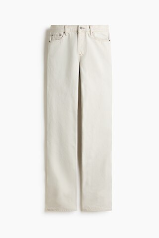H & M - Straight-leg jeans - Beige | H&M (UK, MY, IN, SG, PH, TW, HK)