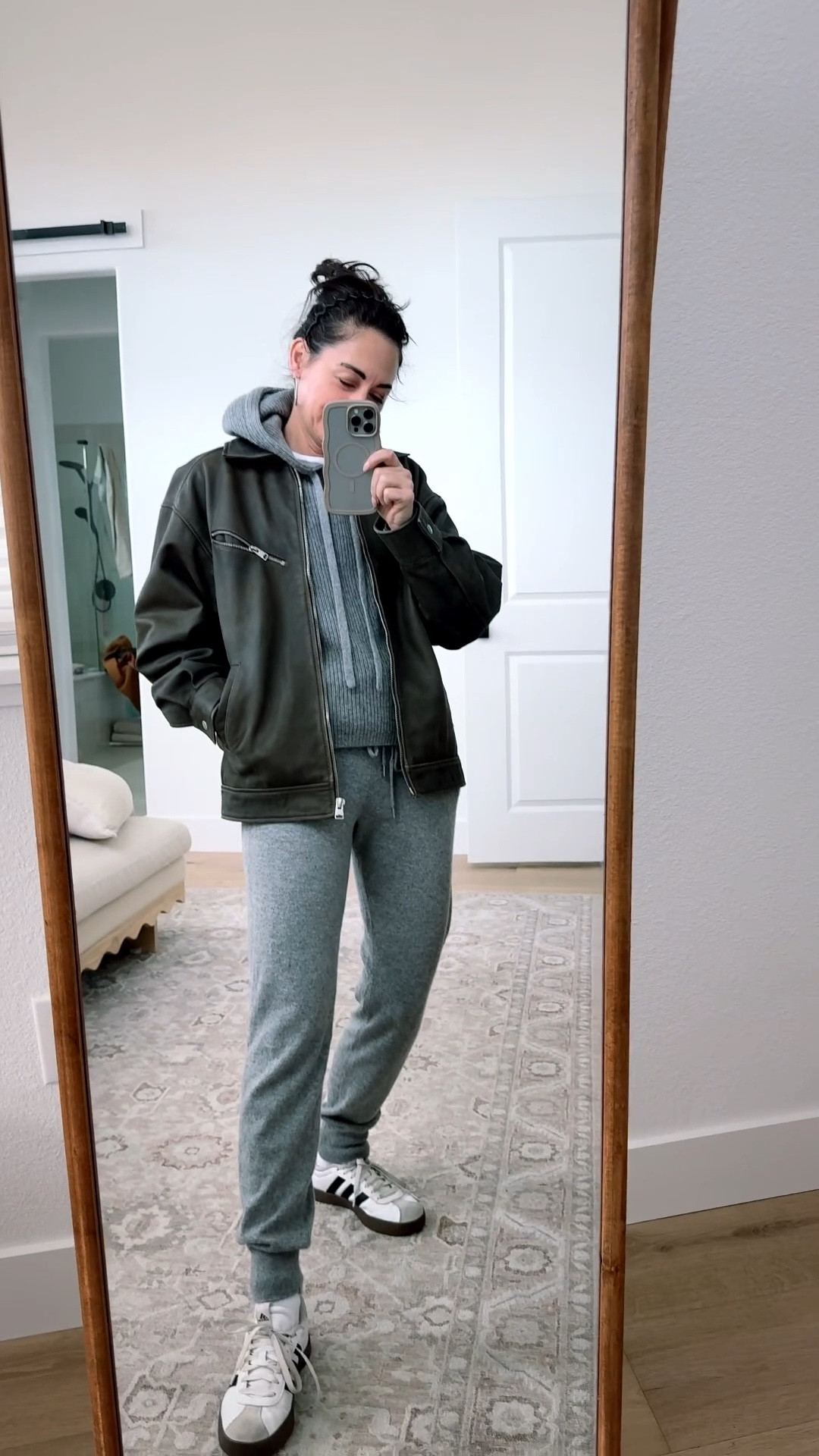 My first pair of cashmere pants finally have their first hole…luckily I still have 4 more 