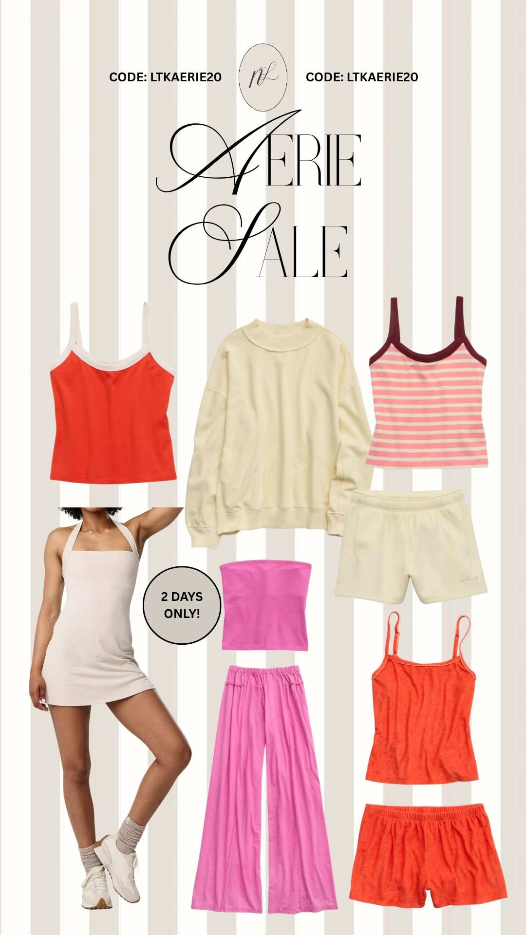 Aerie Sale happening in LTK App for 48 hours only! Use Code: LTKAERIE20 for 20% off SITEWIDE!

#LTKxAerie #LTKSaleAlert #LTKTravel