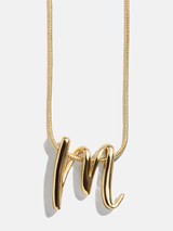 Script Initial Necklace - Gold | BaubleBar (US)