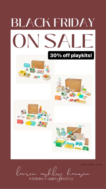 30% off playkits at Lovevery! This is a great gift idea. Every kit is age based and super educational. We had these play kits for the boys and they still love them. Buy one or start a subscription!

#LTKbaby #LTKGiftGuide #LTKkids