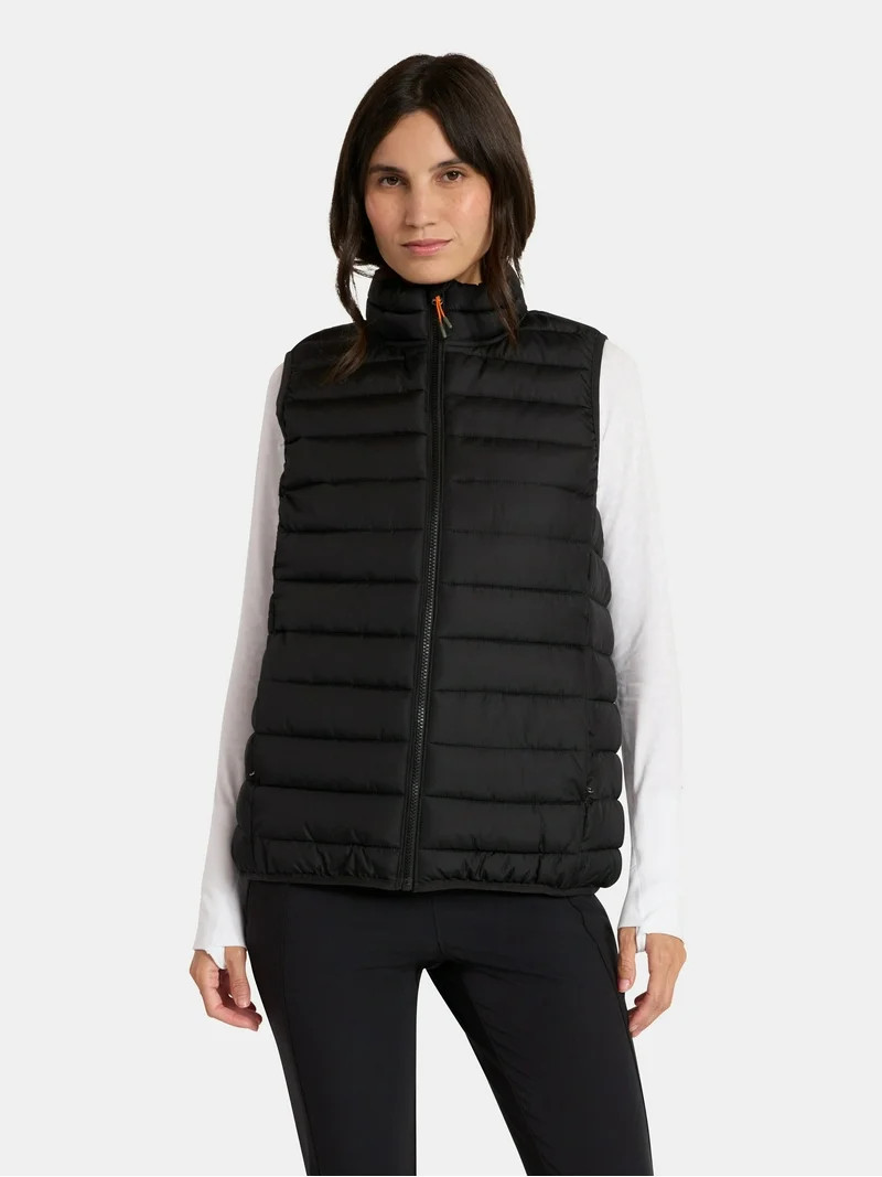 Ozark Trail Women's and Women's Plus Core Puffer Vest, Sizes XS-2X - Walmart.com | Walmart (US)