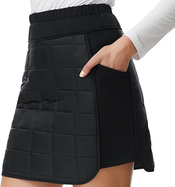 JACK SMITH Women's Insulated Warm Skirt Winter Exercise Skirt with Pockets Athletic Activewear Sk... | Amazon (US)