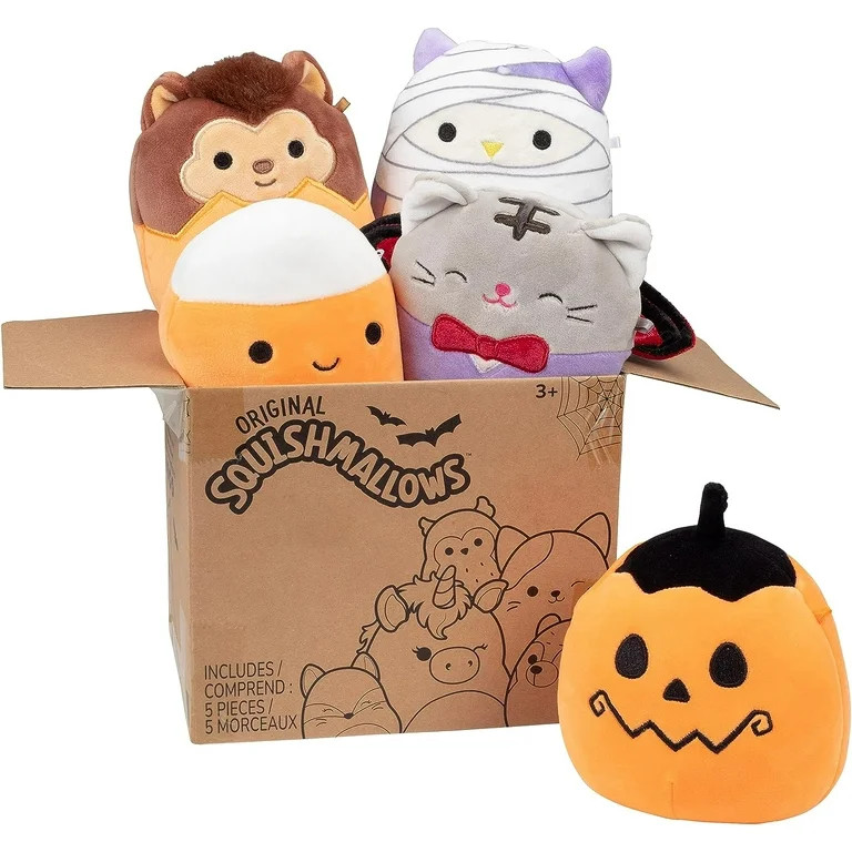 Squishmallows 5" 2024 Halloween Plush 5-Pack - Officially Licensed Kellytoy Plush - Collectible S... | Walmart (US)