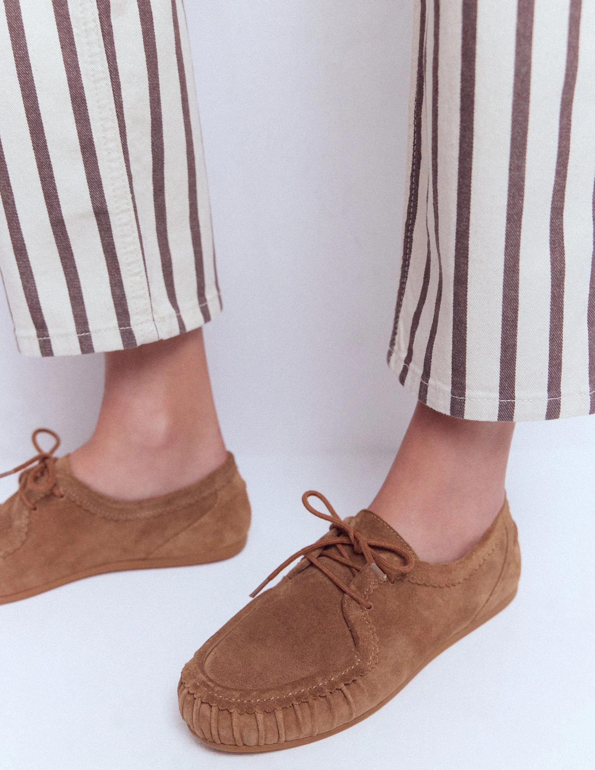 Soft Boat Shoes-Tan | Boden (US)