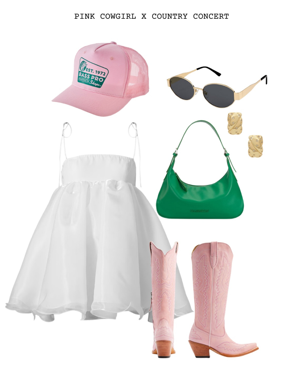 Pink cowgirl boots 🎀🤝🏼 

pink cowboy l cowboy boots l country concert l country outfit 

#LTKFestival