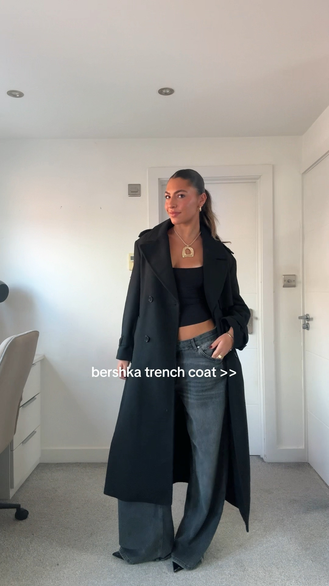 Will be living in this coat all winter🐆🖤

trench coat, fashion inspo, basic outfit, winter coat, outfit inspo, bershka, bershka haul 

#LTKautumn #LTKuk #LTKwinter