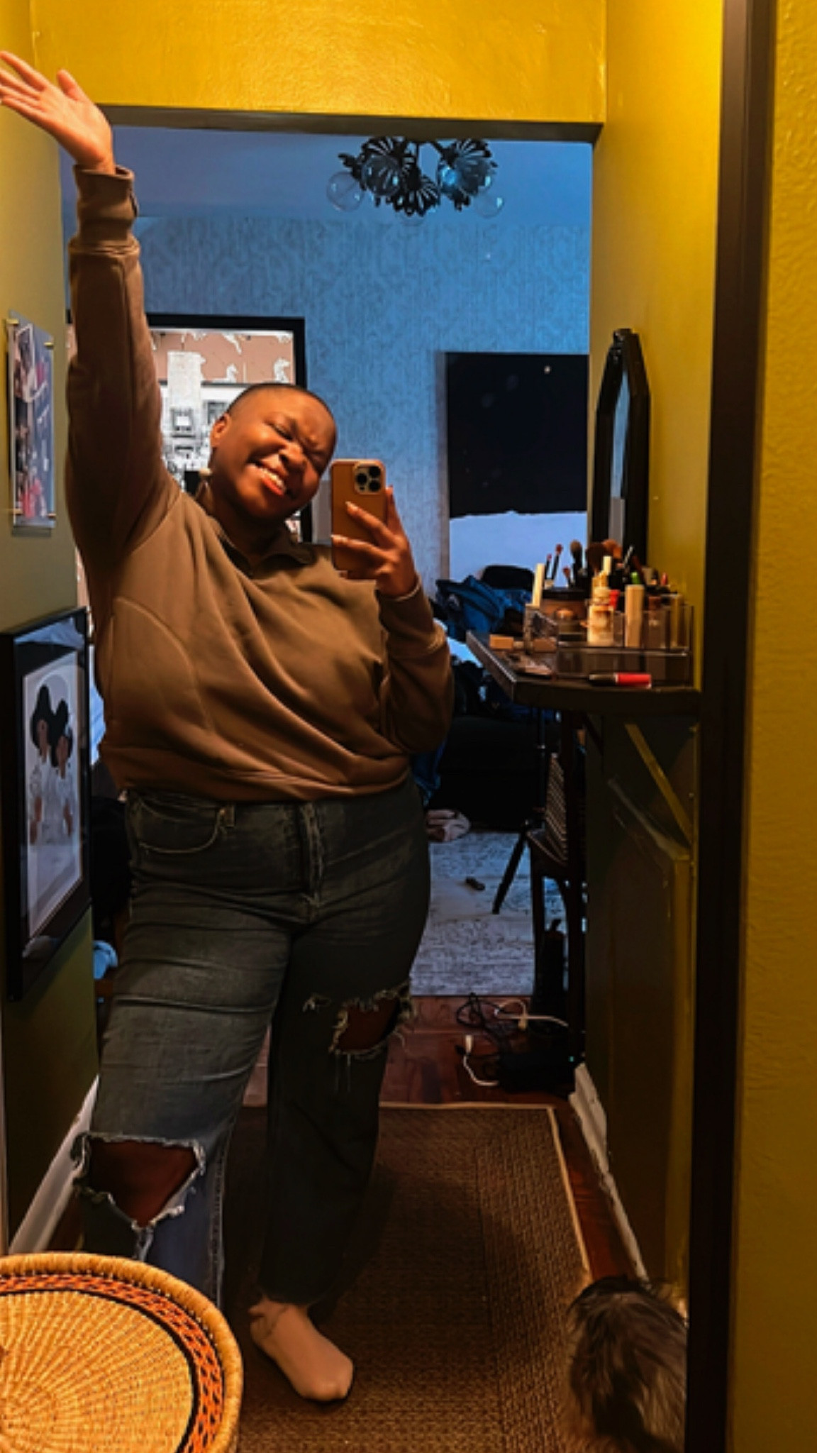 Cropped hoodie + jeans + moisturizing socks = the perfect WFH outfit! 

#LTKcurves #LTKstyletip #LTKunder100