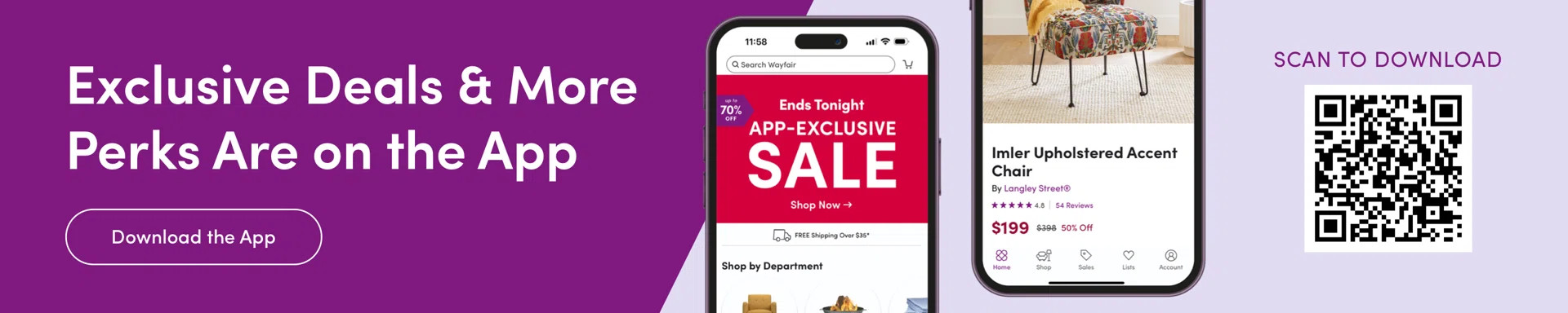 Hertford Upholstered Linen Blend Accent Chair with Wooden Legs and One Pillow | Wayfair North America