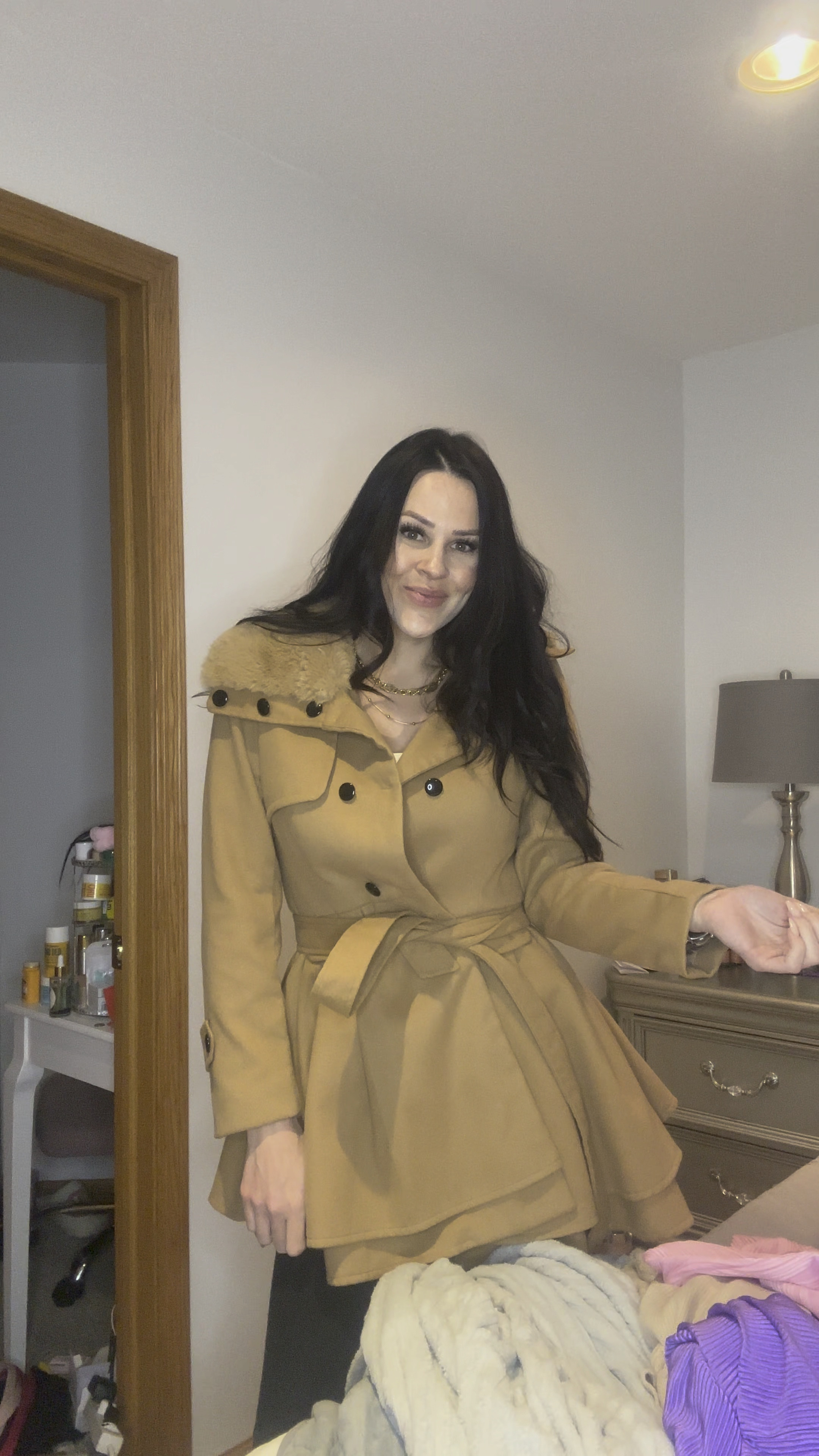 Zeagoo Women's Fashion Faux Fur Lapel Double-Breasted Thick Wool Trench Coat Winter Warm Jacket S-2XL
 


#LTKGiftGuide #LTKstyletip #LTKVideo