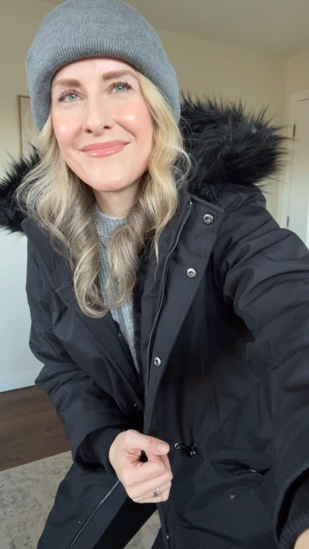 I grabbed this year’s time and tru parka and it’s really good, heavy and warm like previous years. Nice hood with removable faux fur. Lots of pockets. Fits true to size, I’m wearing a medium and I’m 5’8”. #walmartfashion 

#LTKFindsUnder100 #LTKOver40 #LTKFindsUnder50