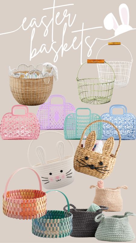 Easter basket finds! So many beautiful baskets to choose from for Easter this year! #AmazonFinds #PotteryBarnKids #TargetFinds #EasterBasket #Easterfinds #Easterdecor 

#LTKSeasonal #LTKFind #LTKkids