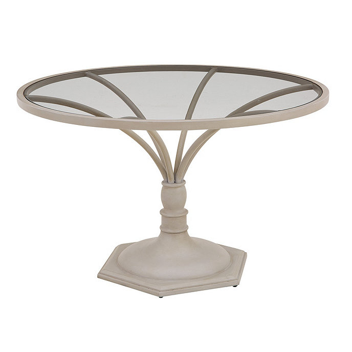 Charleston Metal Outdoor Furniture Set Dining Table Base & Top | Ballard Designs, Inc.