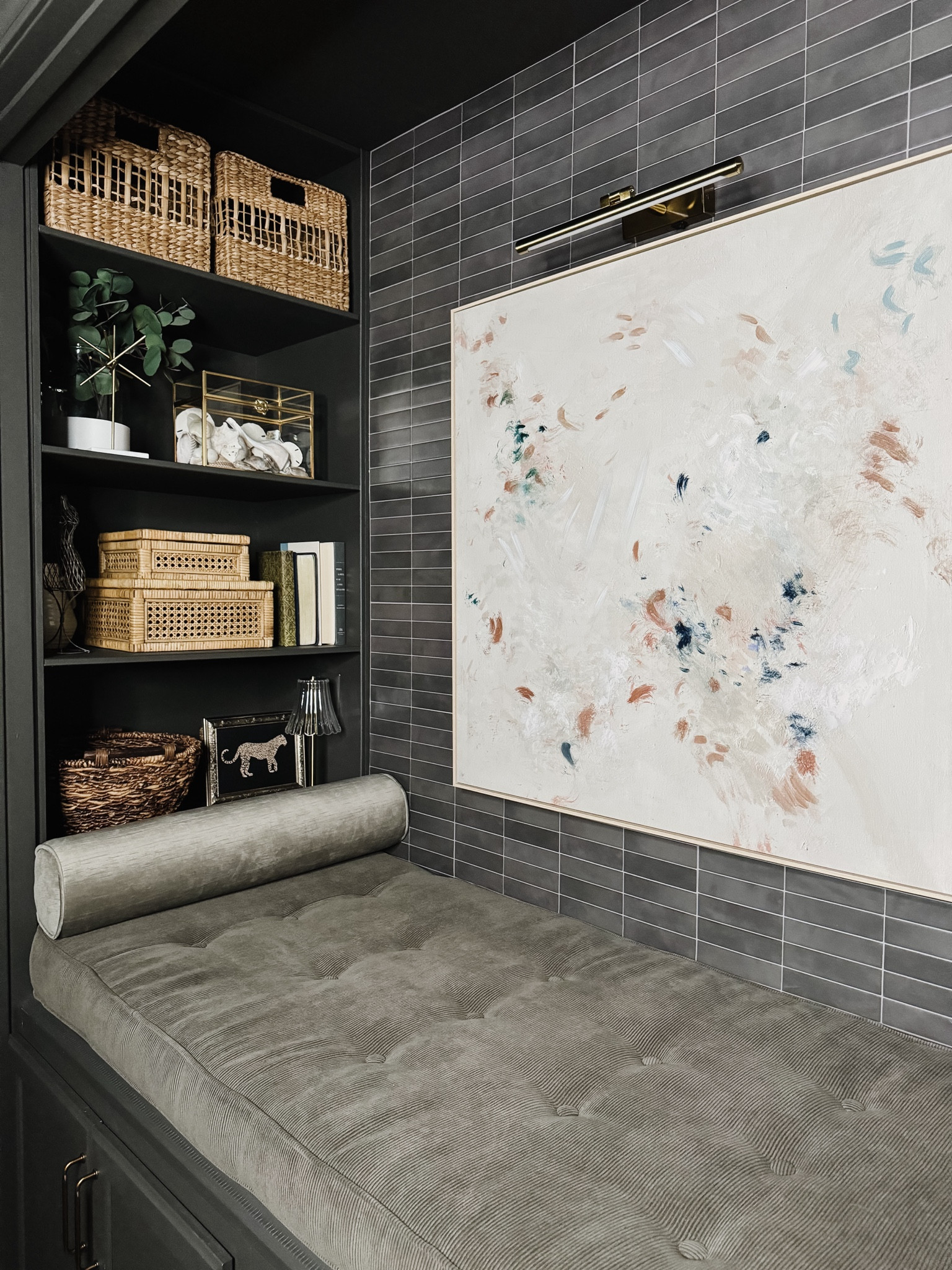 Love every detail of this built in shelf in our reading book and all of the fun finds - old and new. 

#shelfaccessories #homedecor #rattandisplaybox #baskets #budgetart 

#LTKHome #LTKFindsUnder50 #LTKFindsUnder100