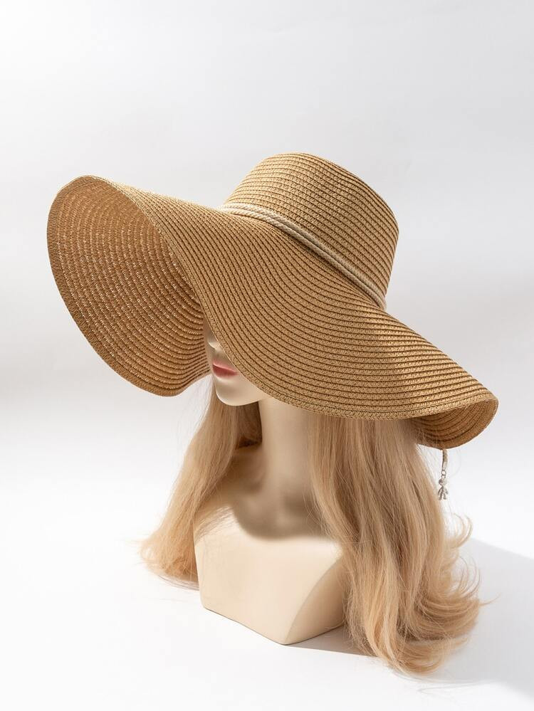 Wide Brim Straw Hat | SHEIN