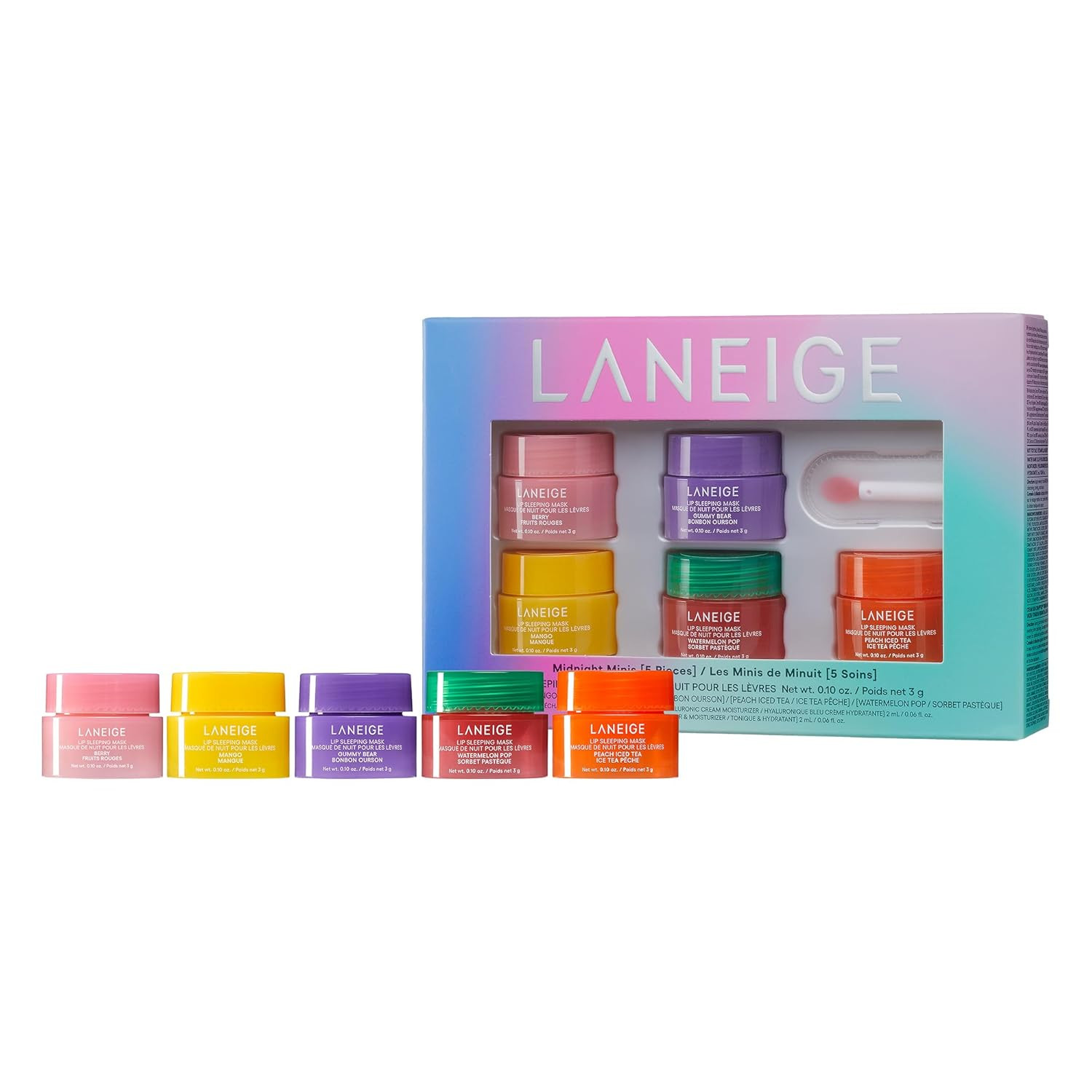 LANEIGE Lip Sleeping Mask: Nourish, Hydrate, Vitamin C, Murumuru & Shea Butter, Antioxidants, Fla... | Amazon (US)