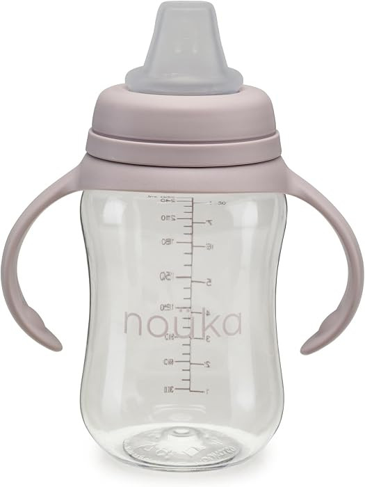 nouka Soft Spout Tritan Sippy Cup | Leak Proof and Easy Grip | Removable Handles | Bloom | Amazon (US)