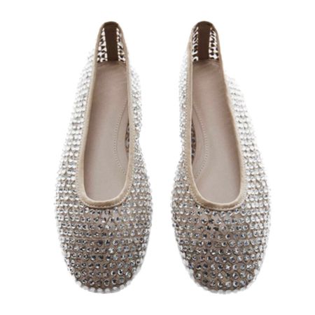 Obsessed! ✨✨✨
The perfect dupe (and for half the price) of the Mango rhinestone ballets that are sold out (and I couldn’t find in my size anyhow). Also available in black but I love the nude the most. If you see this in time, also on Amazon Prime Days! ✨✨✨

#LTKxPrime #LTKSeasonal #LTKshoecrush