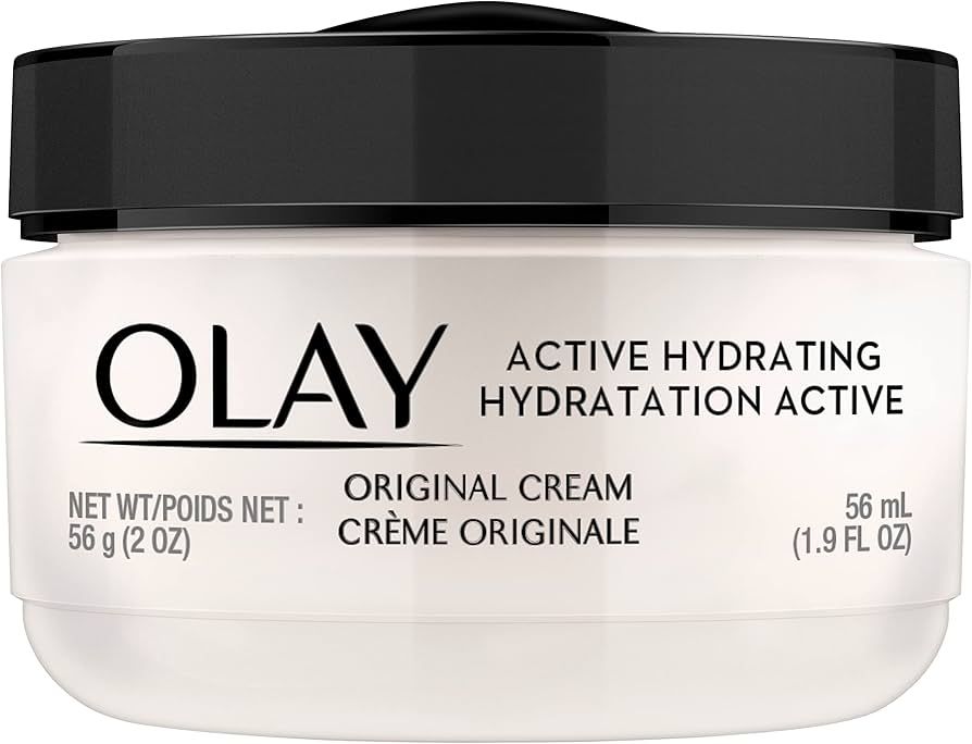 Olay Hydrating Face Moisturizer               
Scent: Unscented 

Size: 1.9 Fl Oz (Pack of 1) | Amazon (US)