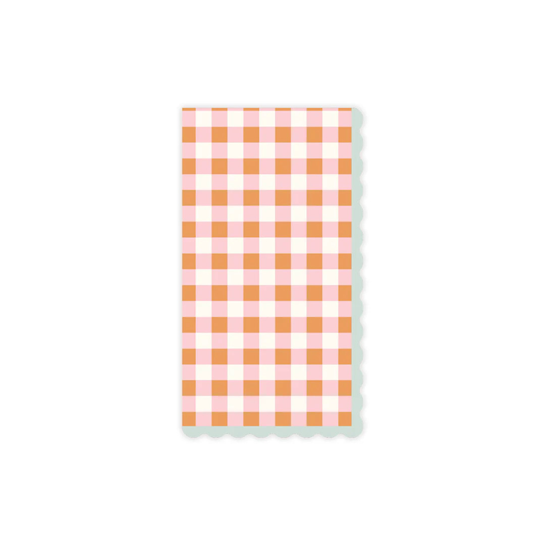 Carrot Patch Gingham Dinner Napkin | My Mind's Eye