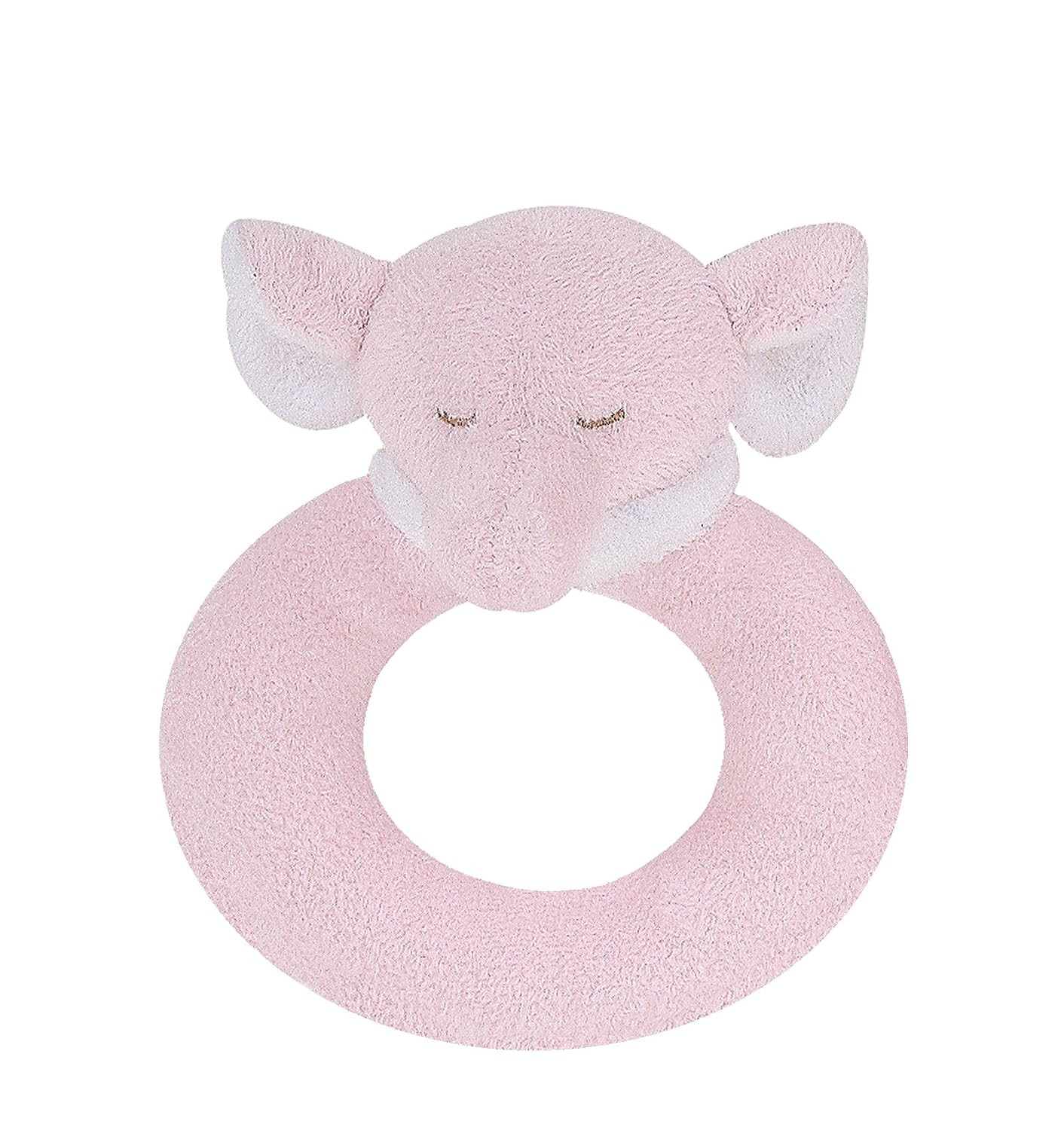 Angel Dear - Pink Elephant, Ring Rattle | Amazon (US)