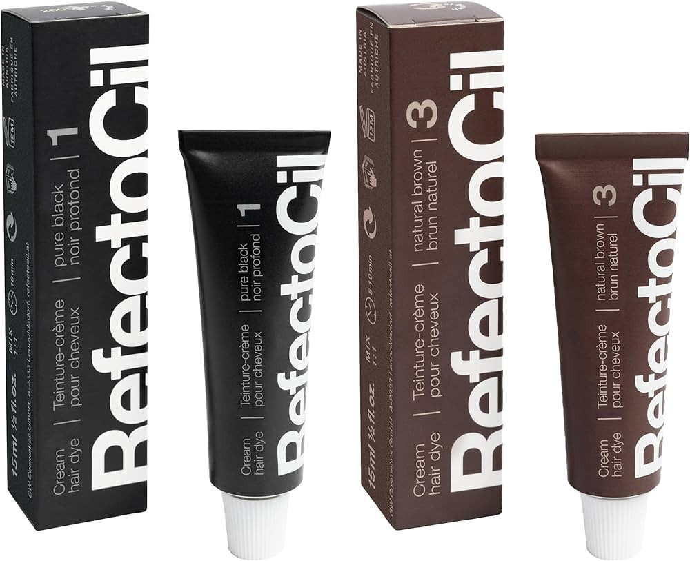 RefectoCil Cream Hair Dye 2-Pack – Professional Hair Tint for Long-Lasting Color | Amazon (US)