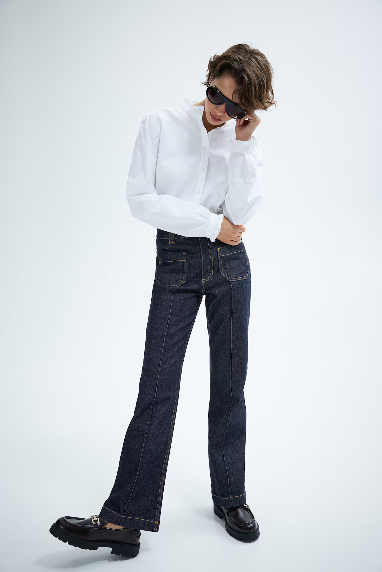 Chunky loafers - Black - Ladies | H&M GB | H&M (UK, MY, IN, SG, PH, TW, HK)