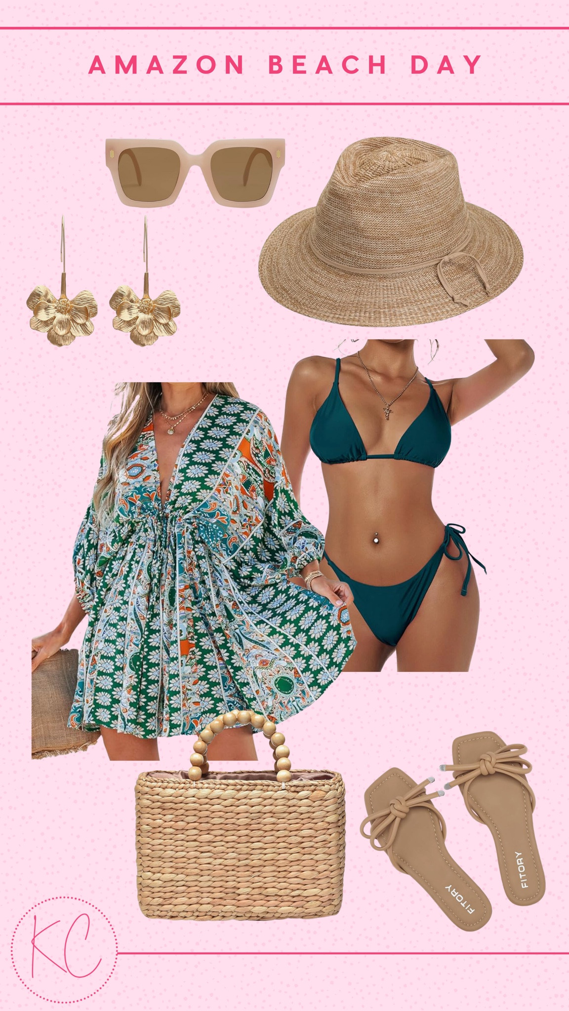 I have a trip to the beach coming up and I’m thinking of grabbing this summer beach dress and bikini set for a beach day! Love this straw hat and earrings for style! 

Summer dress, beach dress, coverup, Amazon bathing suit, Amazon swim suit, Amazon hat, Amazon earrings, Amazon clutch, Amazon bag, Amazon outfits, Amazon beach outfit, Amazon sandals

#LTKStyleTip #LTKFindsUnder50 #LTKSwim