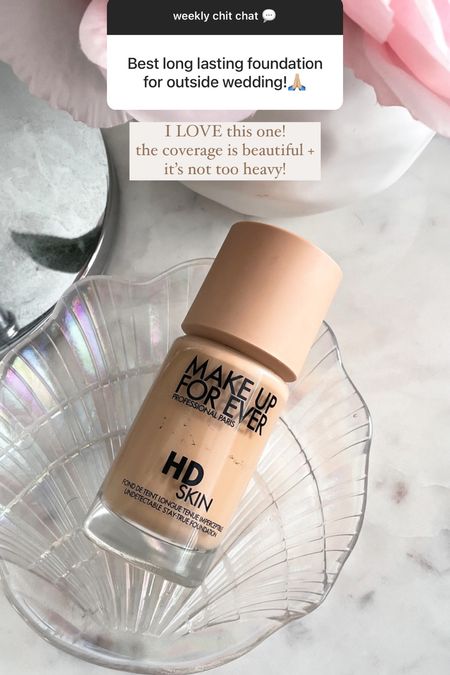 Favorite foundation! Perfect coverage and still isn’t too heavy for a summer event! I wear shade 2N22 

My second recommendation is the foundation stick from Basma beauty! 

#LTKSeasonal #LTKbeauty #LTKunder50