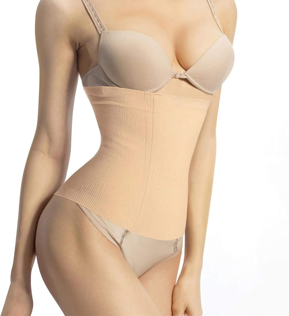 BRABIC Seamless Postpartum Belly Band Wrap Underwear, C-section Recovery Belt Binder Slimming Shapew | Amazon (US)