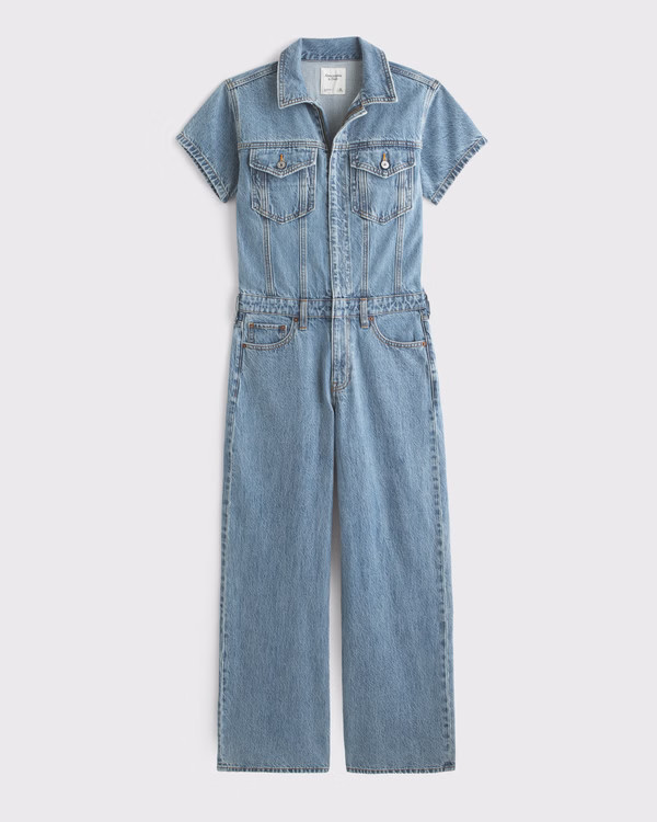 Denim Jumpsuit | Abercrombie & Fitch (US)