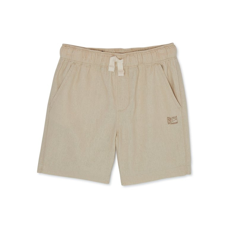 365 Kids Boys' Mix and Match Linen Shorts, Sizes 4-10 | Walmart (US)