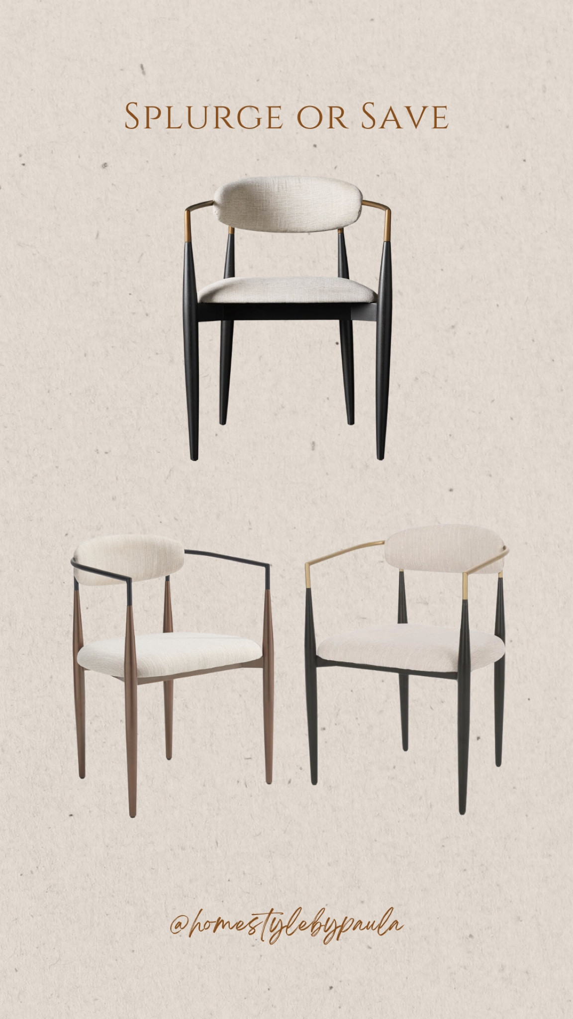 Splurge or save Arhaus dining arm chair. Affordable look alike furniture, look for less, Wayfair finds, Home Depot finds. Modern, contemporary furniture, minimalist style, designer dupe, dining chair, dining room furniture, accent chairs  

#LTKSaleAlert #LTKHome #LTKU