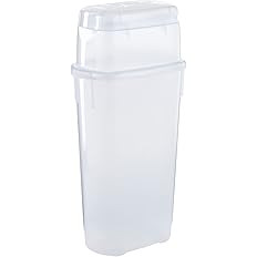 Rubbermaid Wrap N' Craft Plastic Wrapping Paper Organizer Storage Container with Top Ornament Sto... | Amazon (US)