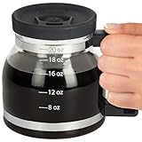 Cupa Joe Coffee Mug – 20oz Borosilicate Glass Diner Pot Mug with Spill-Proof Lid – Funny Nove... | Amazon (US)