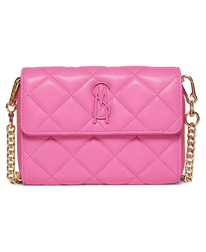 Steve Madden Women's Bcarina Quilted Crossbody Wallet - Macy's | Macys (US)