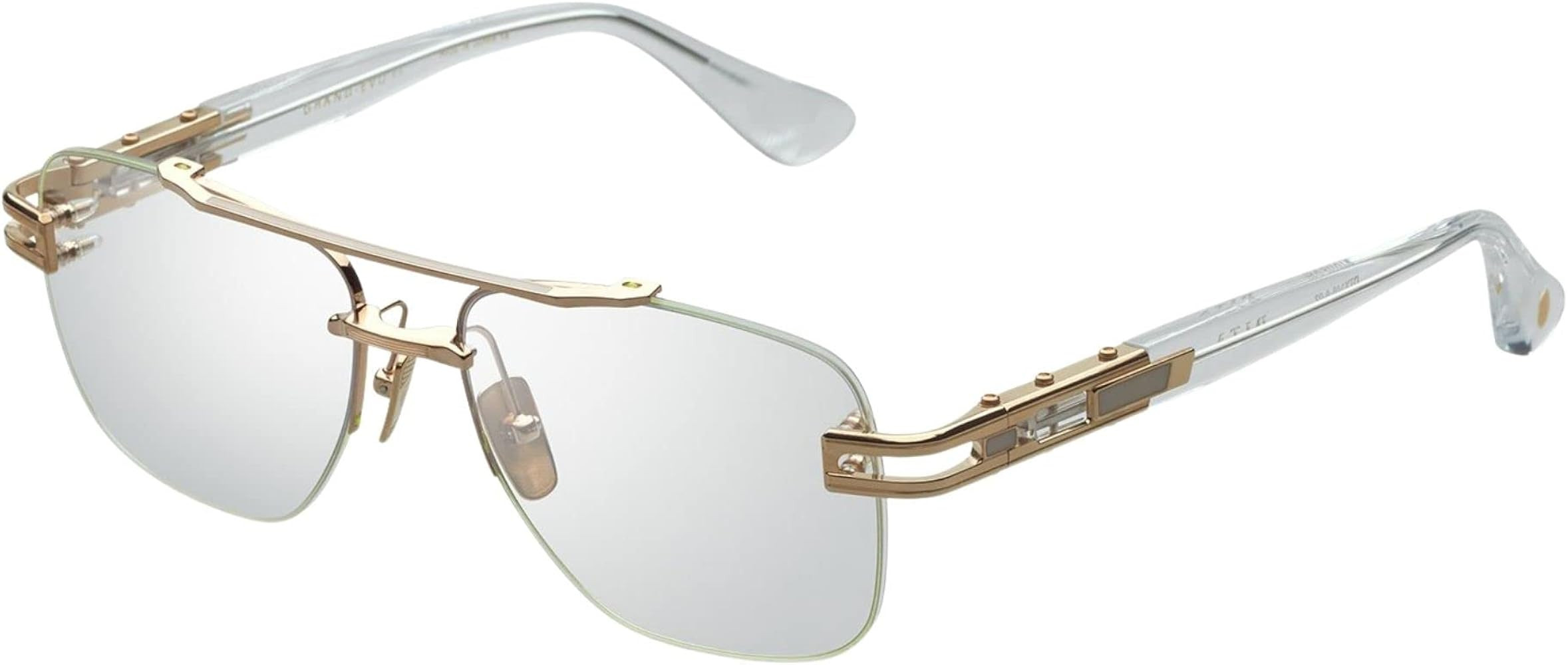 Dita GRAND-EVO RX WHITE GOLD WHITE onesizefitsall unisex Eyewear Frame | Amazon (US)