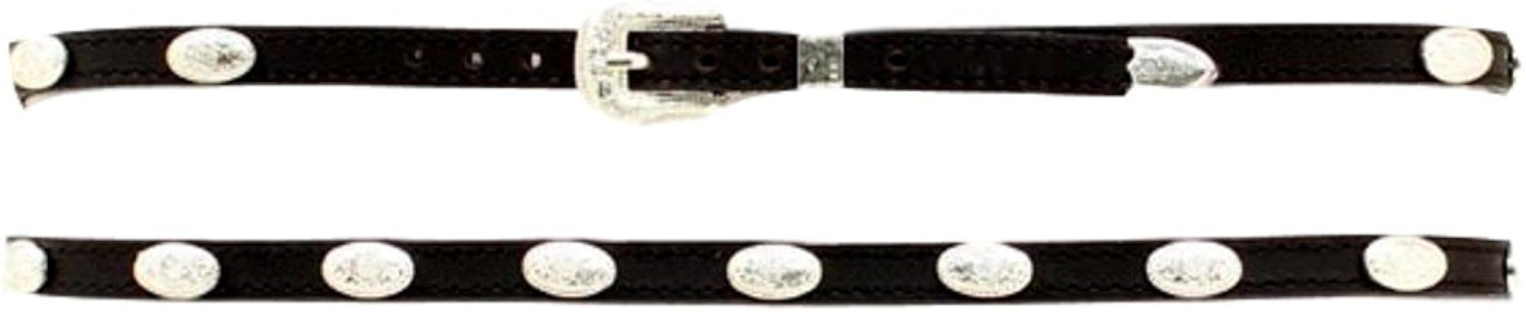 M & F Western Men's Concho Embellished Leather Hat Band | Amazon (US)