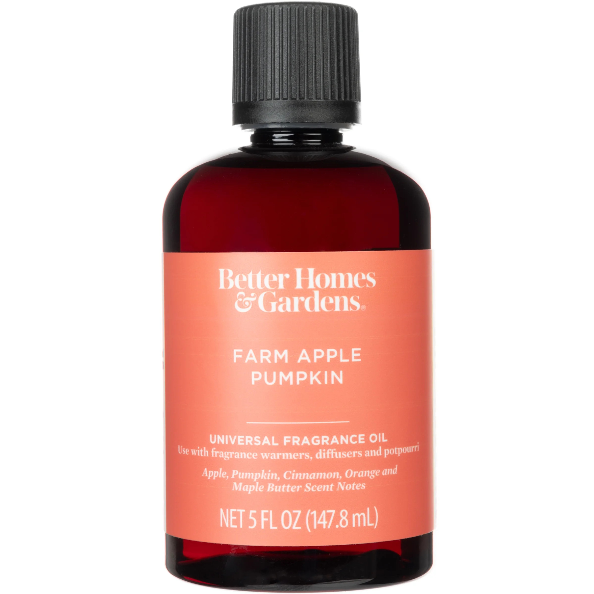 Better Homes and Gardens Universal Fragrance Oil, Farm Apple Pumpkin Scent, 5 fl oz | Walmart (US)