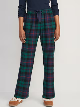 Printed Flannel Pajama Pants for Women | Old Navy (US)