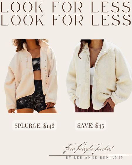 Tap the link in my bio to shop with LTK! The best Look for less Free People jacket from Amazon!  Such a good find ! Size up one size !!!  #lookforless

#LTKsalealert #LTKfindsunder50 #LTKstyletip