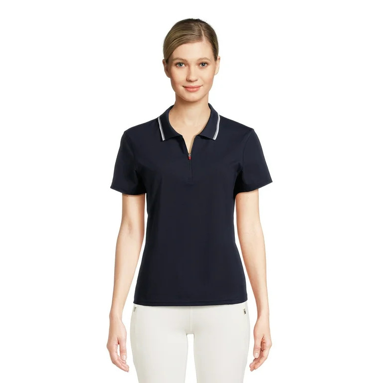 Avia Women's Tennis Polo Tee, Sizes XS-XXXL | Walmart (US)