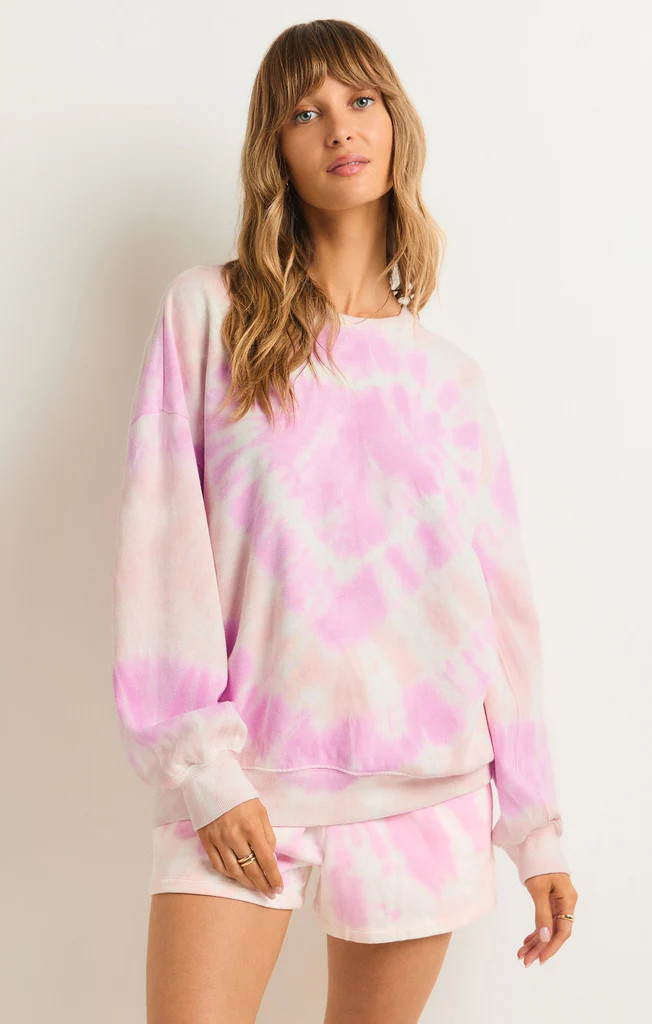 Lovers Only Tie Dye Crew Sweatshirt | Z Supply